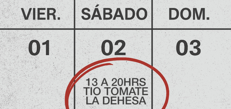 PANORAMA IMPERDIBLE: MERCADO TIO TOMATE