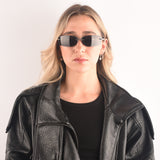 Anteojos Sol Retro 5018 Blanco