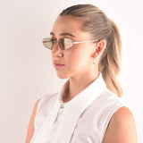 Anteojos Sol Retro SZ3610 Dorado
