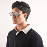 Anteojos Sol Retro 2321 Plateado