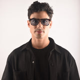 Anteojos Sol Retro Sz3503 Azul