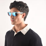 Anteojos Sol Retro 20910 Azul