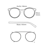 Anteojos Perpetuals 05 Clip On Clear