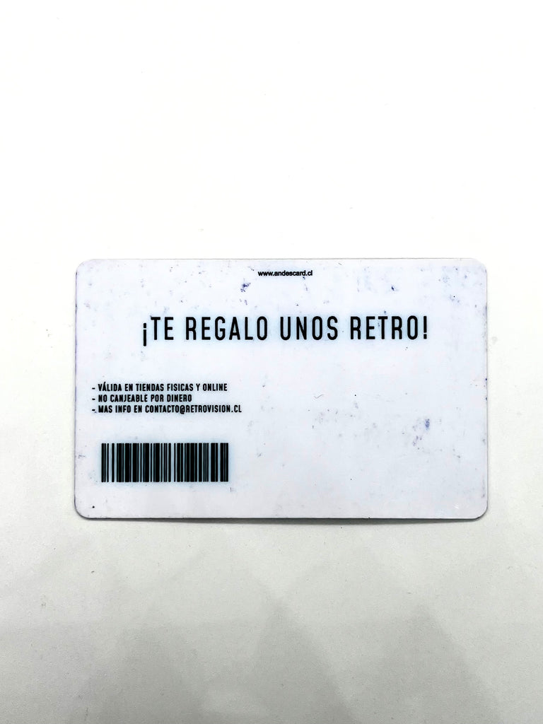 GIFT CARD RETROVISION