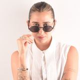 Anteojos Sol Retro Ws016 Negro