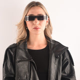 Anteojos Sol Retro 9094 Plateada