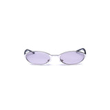 Anteojos Sol Retro T67 Plateado Café