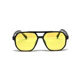 Anteojos Sol Tr17174 Negro y amarillo