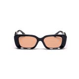 Anteojos Sol Retro Sz3511 C3 negro y café