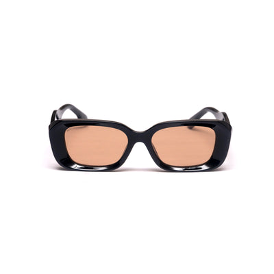 Anteojos Sol Retro Sz3511 C3 negro y café