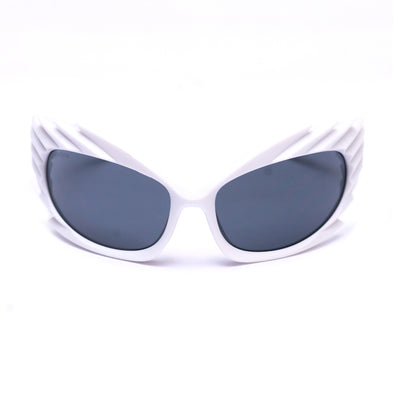 Anteojos Sol Retro Mask 3d Blanco