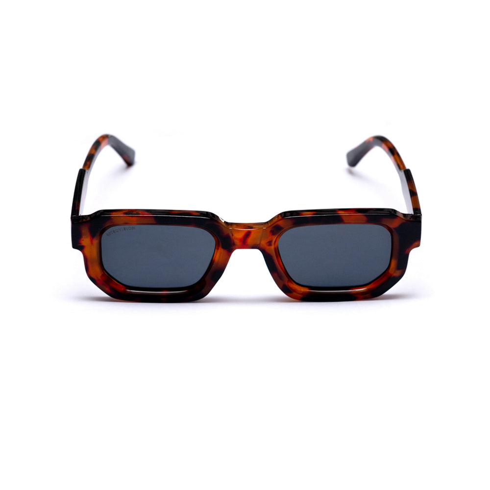 Anteojos Sol Retro Wayfarer Café Carey