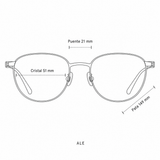 Anteojos Ópticos Retrovisión Colección VIII Ale C3