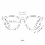 Anteojos Ópticos Retrovisión Colección VIII Deadi C2