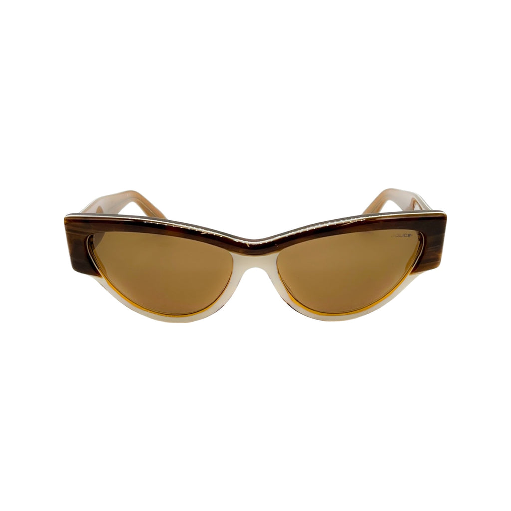 Anteojos Sol Vintage Police MOD.PS.662 COL.1172 Café