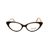 Anteojos Ópticos Vintage Police Mod P.O 524 Col 2072 Café