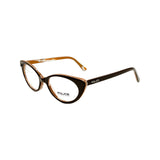 Anteojos Ópticos Vintage Police Mod P.O 524 Col 2072 Café