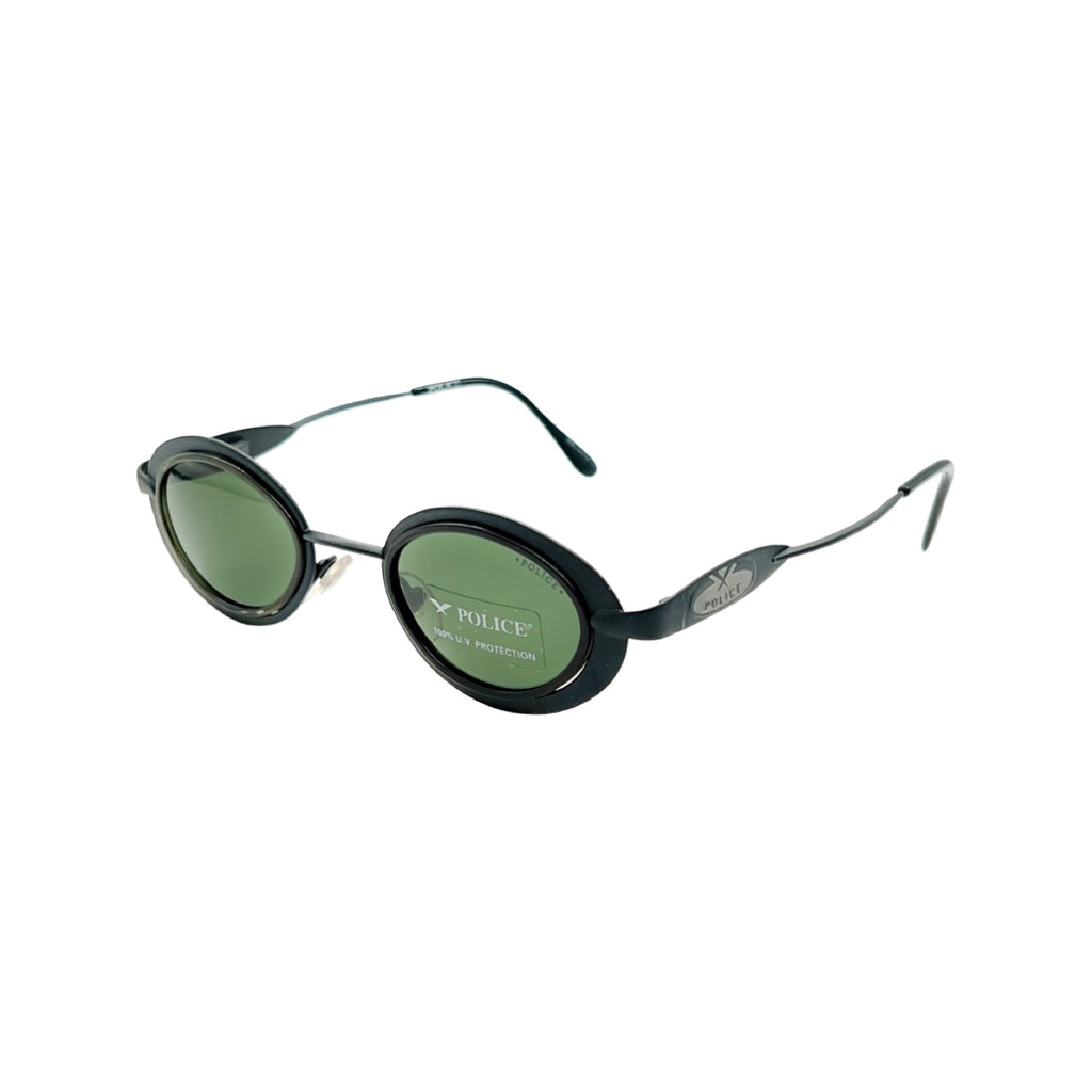 Anteojos Sol Vintage Police MOD.P181 COL.3170 Negro