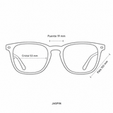 Anteojos Ópticos Retrovisión Colección VIII Jaspin C5