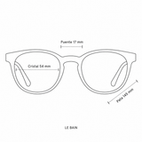 Anteojos Ópticos Retrovisión Colección VIII Le Bain C6