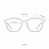Anteojos Ópticos Retrovisión Colección VIII Triangu C2