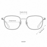 Anteojos Ópticos Retrovisión Colección VIII Woody C2
