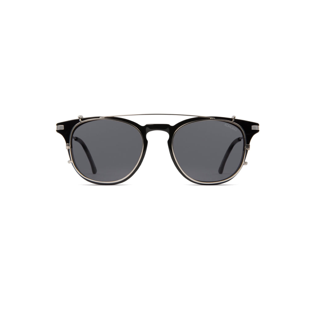 Clip On Komono Beaumont Silver Smoke