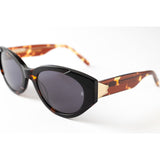 Anteojos Perpetuals 02 CatEyes Black Demi Cristal