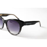 Anteojos Perpetuals 03 CatEyes OverSized Black Cristal