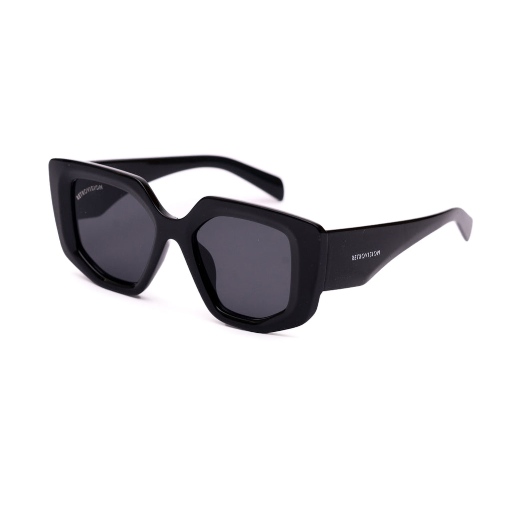 Anteojos Sol Retro Block Classic Negro