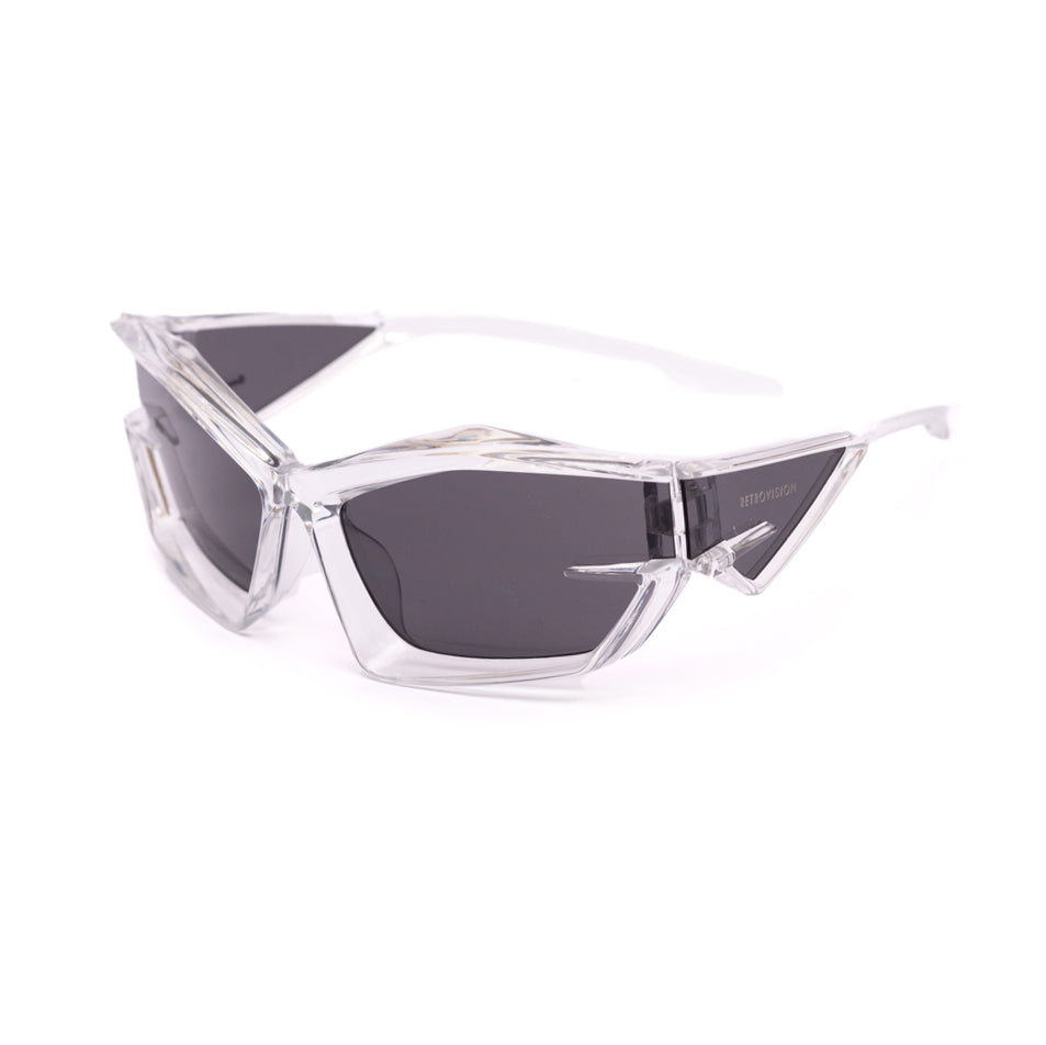 Anteojos Sol Retro Mask Rauw Clear
