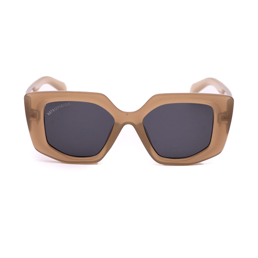 Anteojos Sol Retro Block Classic Gris